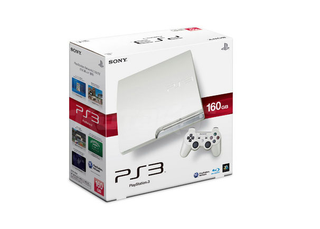 Illustration for article titled PS3 Slim Goes White, HDD Increases To 320GB